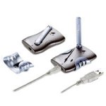 Festnetztelefone: Fujitsu Siemens Connectbird Wireless LAN USB Set Funk-LAN Adapter USB 2.4GHz 11Mbps 2Pack