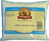 White Sanding Sugar, Bulk, 16 oz