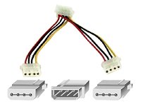 Kamerazubeh&ouml;r: BELKIN Y-Stromkabel 2x5,25Zoll 20cm Tuete