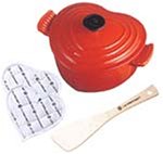 Le Creuset �R�R�b�g�E�_���[�� (�M�t�g�Z�b�g:����݁A�؃x���t��) 19cm �`�F���[���b�h