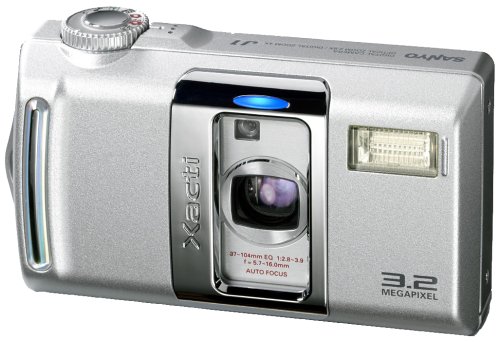 Festplatten: Sanyo Xacti VPC-J1EX Digitalkamera (3,2 Megapixel) in silber
