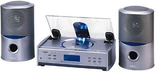 Elektronik und Foto: AEG MC 500 Monoblock -Stereo mit Lautsprecherpaar Kompaktanlage