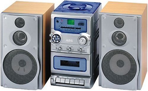 Elektronik und Foto: AEG MC 110 Monoblock -Stereo mit Lautsprecherpaar Kompaktanlage