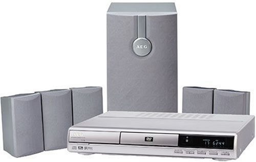 Elektronik und Foto: AEG DVD Sur.sys. 2003 Monoblock-Hifi mit Lautsprechersystem (3 Boxen und mehr) Kompaktanlage