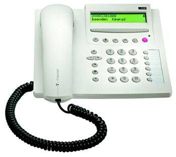 TV Geraete: Telekom T-Concept P721 grau Telefon Komfort ISDN 3MSN
