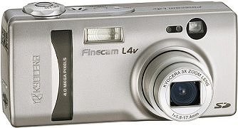 Kompaktanlagen: Kyocera FINE CAM L 4V 4,0 Megapixel Digitalkamera