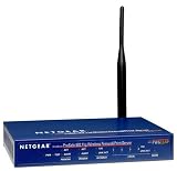 Netgear FWG114P 802.11g Wireless Firewall with USB Print Server