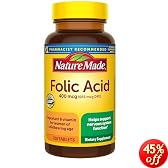 Nature Made Folic Acid, 400 mcg (250 Tablets) by Nature Made