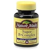 Nature Made Super B-Complex with Vitamin C, Premium Tablets, 100 premium tablets