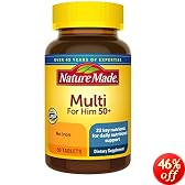 Nature Made Essential Man 50+ Multivitamin Mineral (90 Tablets) by Nature Made