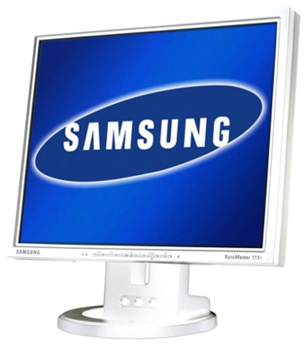 Festplatten: Samsung SyncMaster 173T MM 17-Zoll TFT-Monitor weiss/beige (integr. Lautsprecher, DVI, Pivot)