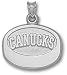 Vancouver Canucks "Canucks Puck" Pendant - Sterling Silver Jewelry