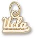 UCLA Bruins Script "UCLA" 1/4" Charm - 14KT Gold Jewelry