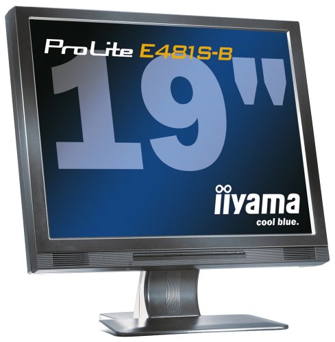 Navigationssysteme: Iiyama Pro Lite E481S-B 19-Zoll TFT-Monitor schwarz/anthrazit (DVI, integr. Lautsprecher)