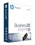 HP(R) Business Copy Paper, 8 1/2in. x 11in., 20 Lb., 87 Brightness, 500 sheets