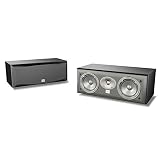 JBL Northridge EC25 2-Way Dual 5-Inch Center Channel Speaker, Single (Black Ash)