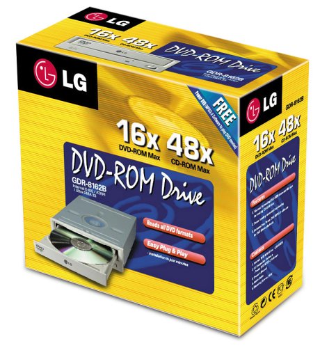 Lautsprecher: LG 16x48x DVD-ROM-Laufwerk DA8162B-R (Retail)