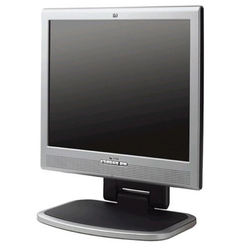 Heimkinosysteme: Hewlett Packard L1730 - 17-Zoll TFT-Monitor carbon/silber (DVI, integr. Lautsprecher, Pivot)