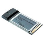 Festnetztelefone: Fujitsu Siemens CONNECT2AIR WLAN E-5400 PC-Card Funk-Lan Adapter PCMCIA 2.4GHz 54Mbps