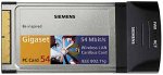 Festplatten: Siemens Gigaset PC Card 54 Mbit Wireless LAN Cardbus (PCMCIA) Netzwerkkarte f�r Laptops