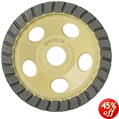 Bosch DC530 5-Inch Diamond Cup Grinding Wheel for Construction Materials