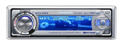 Projektoren: Panasonic CQ-DFX 983N entfÿllt Autoradio silber-metallic