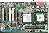 PT800 PGA478 MAX-2GB 2DDR ATX5PCI AGP8X USB Snd Lan Sata 800MHZ