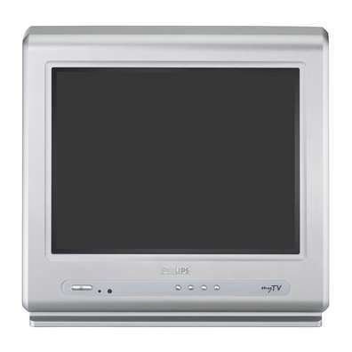 Projektoren: Philips 15 PT 2967 15-Zoll/ 38cm 4:3 Fernseher silber
