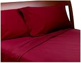 Wamsutta 360-Thread-Count Classic Supima Twill Full Fitted Sheet, Cordovan