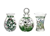 Portmeirion Botanic Garden Hand-Painted 3-Piece Vanity Set