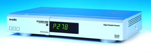 Speicherkarten: Radix DT 5300 PVR 40 Digitaler Satelliten-Receiver mit integrierter Festplatte 40 GB