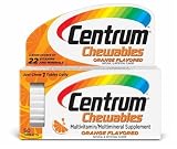 Centrum chewables 3-50 Count packages