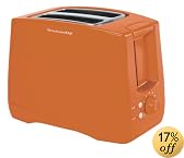 KitchenAid KTT340TG  2-Slice, 2-Slot Digital Toaster with Bagel and Warm Functions, Tangerine