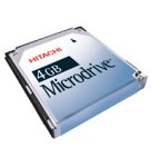 HITACHI MD4GBA 4GB MicroDrive 3K4 with Travel Kit
