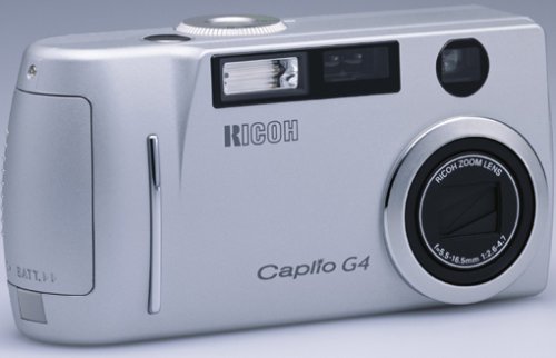 Speicherkarten: Ricoh Caplio G4 Digitalkamera (3,2 Megapixel)