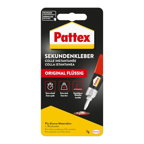 Heimkinosysteme: HENKEL Pattex-Sekundenkleber 3g