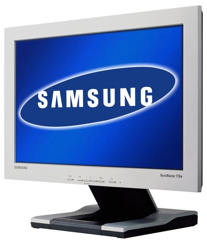 Festplatten: Samsung Syncmaster 172W 17-Zoll TFT-Monitor silber (integr. Lautsprecher, DVI)