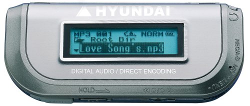 Heimkinosysteme: Hyundai PA40B Tragbarer MP3-Player 128MB titan