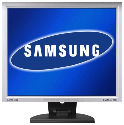 Festplatten: Samsung 174T MM 17-Zoll TFT-Monitor silber (integr. Lautsprecher, DVI)
