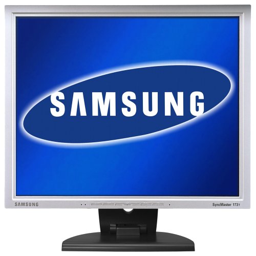 Festplatten: Samsung 173T 17-Zoll TFT-Monitor silber (integr. Lautsprecher, DVI)