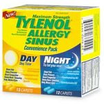 Tylenol Allergy Sinus Maximum Strength Day/Night Convenience Pack - 24 ea