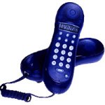 Festplatten: Swatch Twinphone II Telefon schnurgebunden Komfort 13Nummern LCD Blue Moon