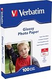 Verbatim A4 Glossy Inkjet Photo Paper 100 Sheets (150gsm)