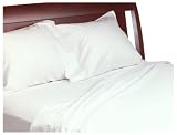 Wamsutta 300-Thread-Count Egyptian Sateen Full Fitted Sheet, White