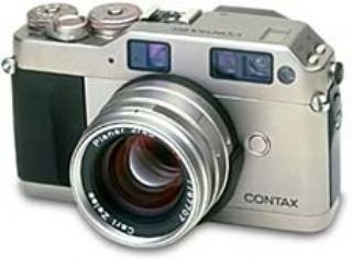 Camcorder: Contax G 1 Spiegelreflex 135 mm Kamera