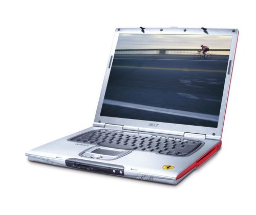 Elektronik Und Foto: Acer Ferrari 3000LMI Notebook (AMD Athlon XP Mobile 2500+; 512MB RAM; 60GB HDD; DVD-Dualbrenner; 15-Zoll TFT SXGA; WIN XP Home)