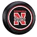 Nebraska Huskers Black Spare Tire Cover