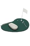 Booklegger Putting Green Mouse Pad With Flag