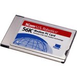 Audio und Video: U.S. Robotics 56K Modem PC Card Modem PC Card 56000 bps TypII V.90 Kabel Version