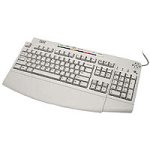 Navigationssysteme: IBM Rapid Access III weiss Tastatur USB 104 Tasten MS W95 D +16 Tasten Weiss